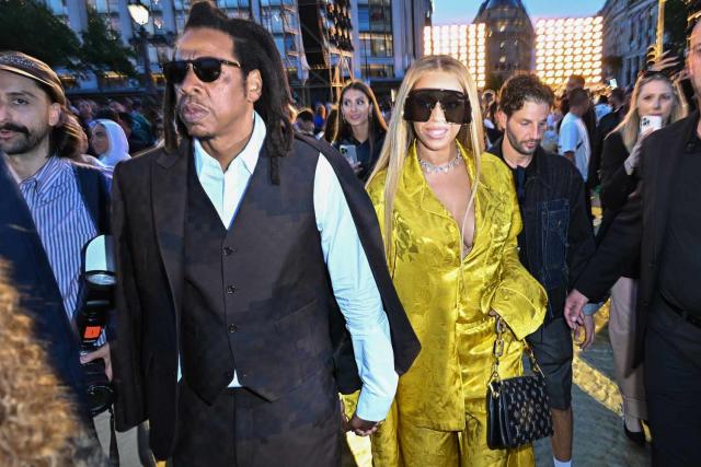 Kim Kardashian Gets Sporty for Pharrell's Louis Vuitton Debut Show