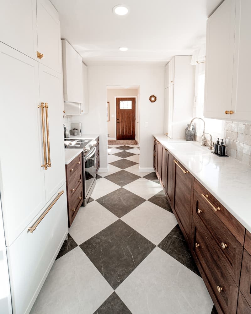 Newly renovated kitchen.