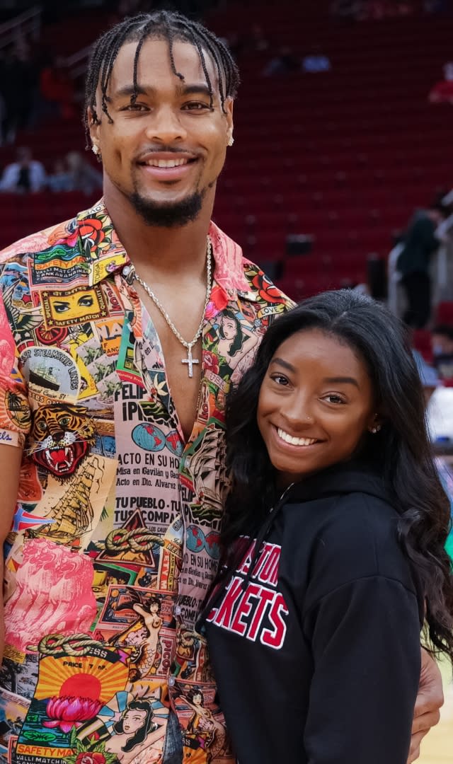 Simone Biles & JonathanOwens