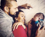 <p>“Rockabye” is taking on a new meaning in Sean Paul’s life. The dancehall star <span>took to Instagram</span> to announce he and wife Jodi “Jinx” Stewart Henriques welcomed their first child, son Levi Blaze Henriques. “AN THEN THERE WERE 3 BIG UP MI SON THE REAL BOSS LEVI BLAZE HENRIQUES AN MY WIFE THE BOSS MOMMY,” he captioned the post of the couple lying down with their new bundle of joy.</p>