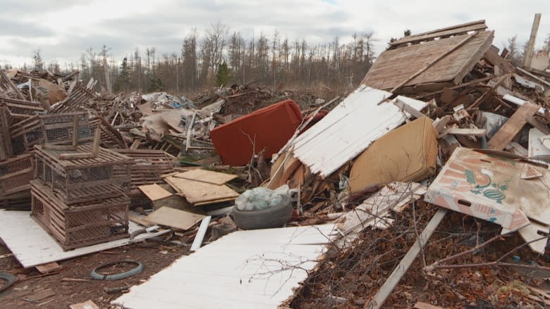 Illegal dumping at former waste disposal site in O'Leary getting out of hand, officials say