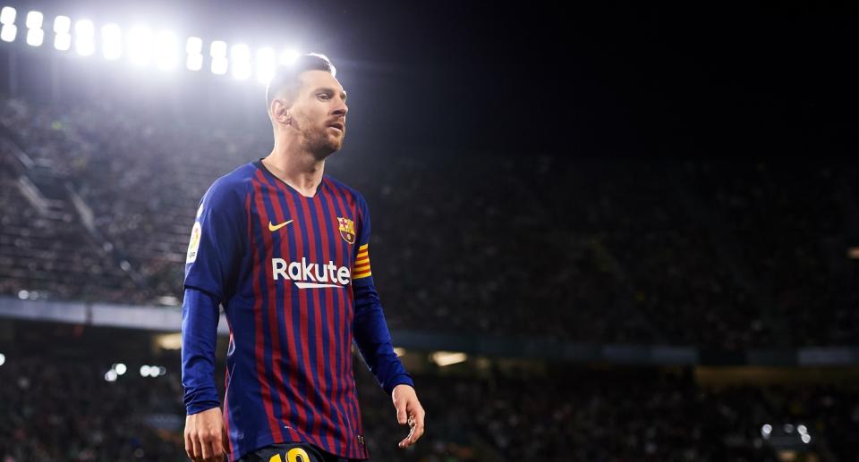 Lionel Messi vom FC Barcelona geht mit 31 Jahren dem Karriereende entgegen. (Bild: Getty Images)