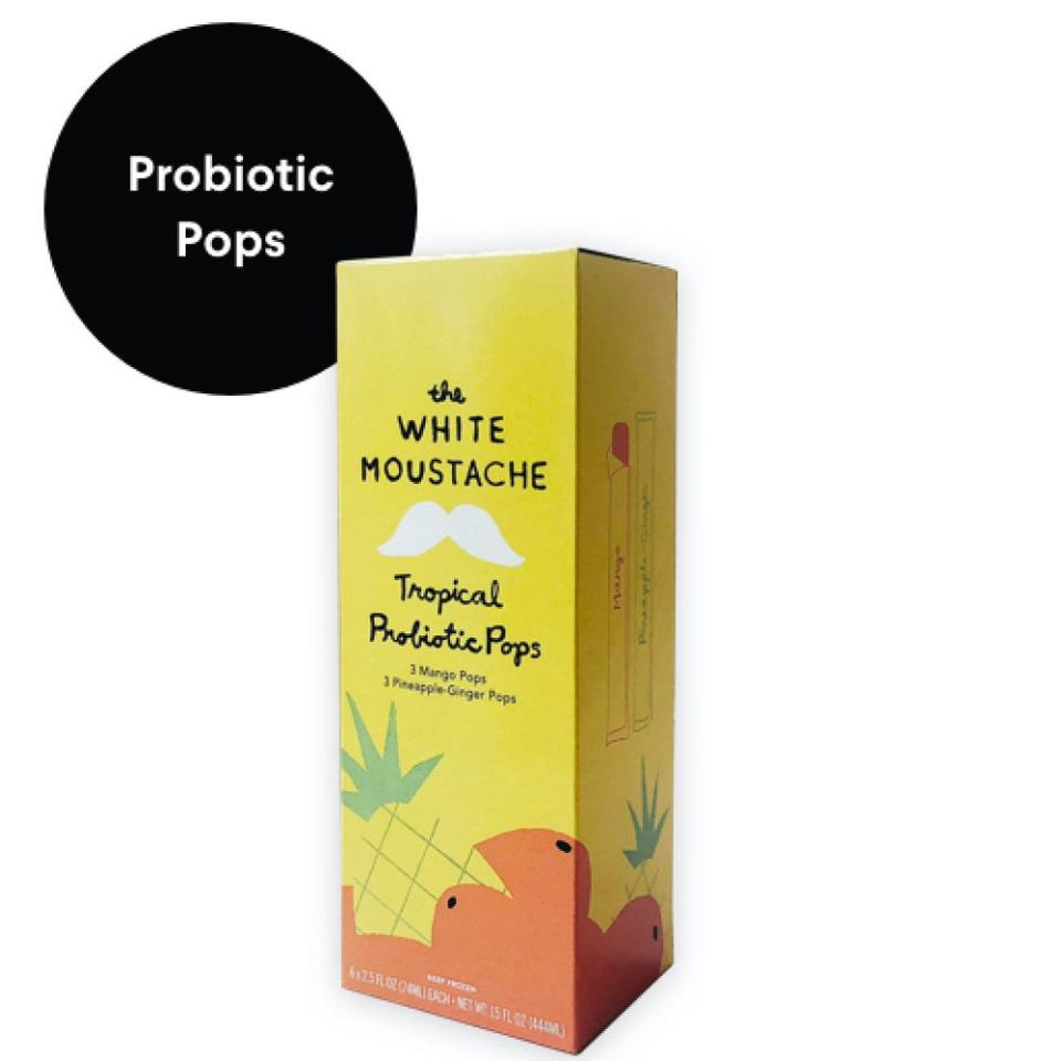 White Moustache Probiotic Pops