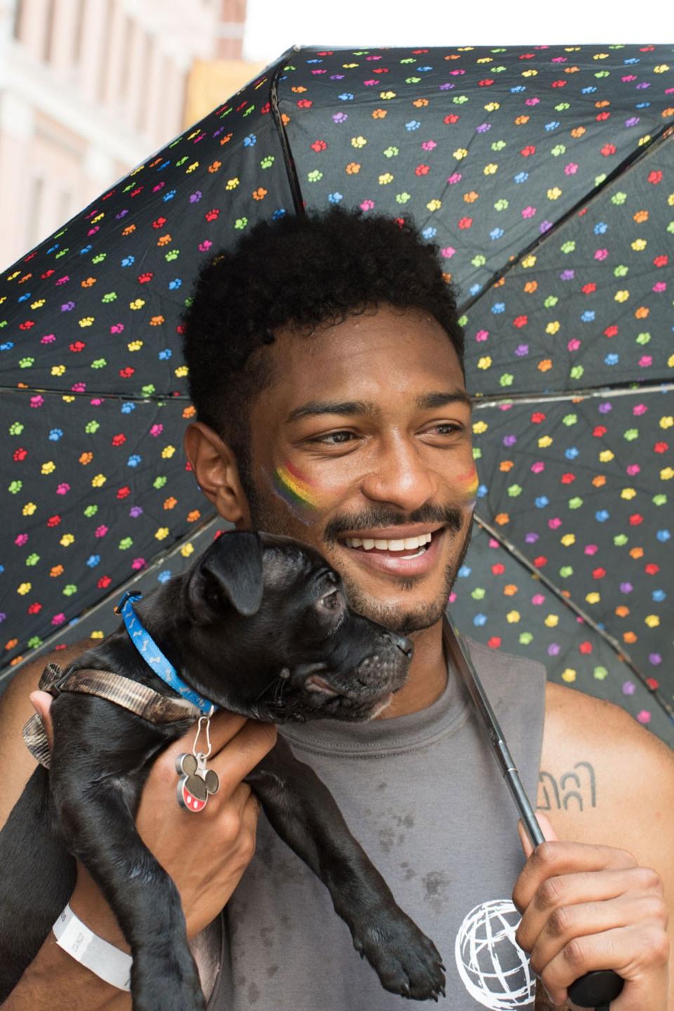 Photographer Ryan McGinley captures scenes of New York City's Pride weekend for Vogue.