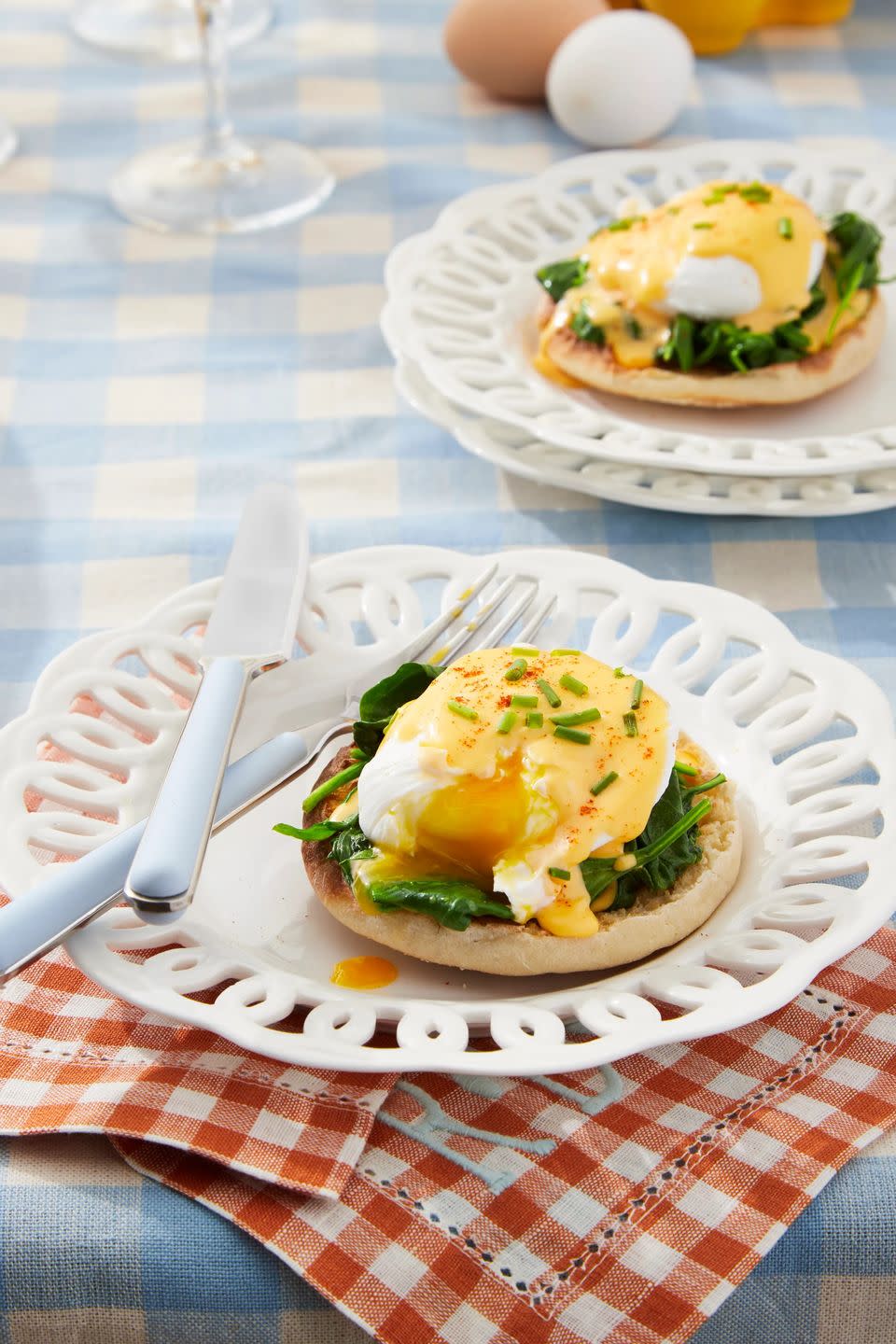 Eggs Florentine with Homemade Hollandaise