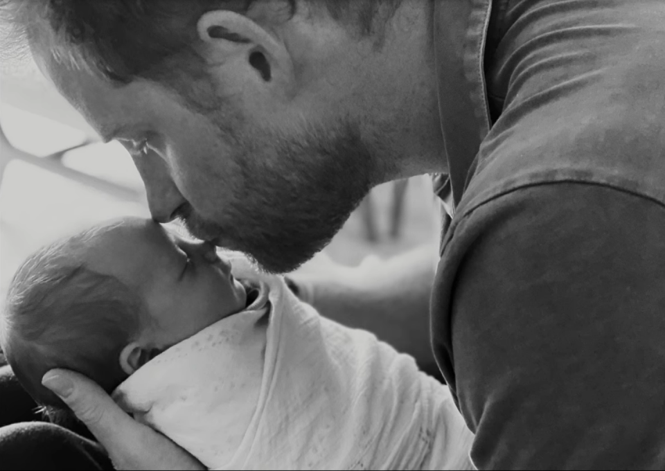 meghan markle and prince harry with their children