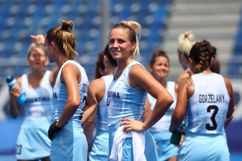 Hockey - Women - Quarterfinal - Germany v Argentina