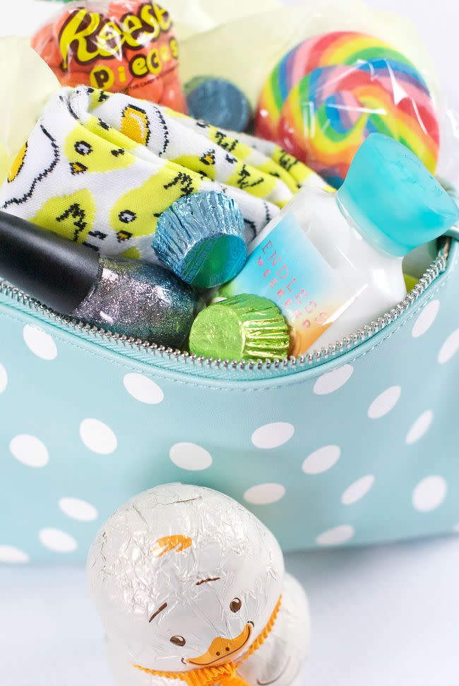 Makeup Bag Easter Basket