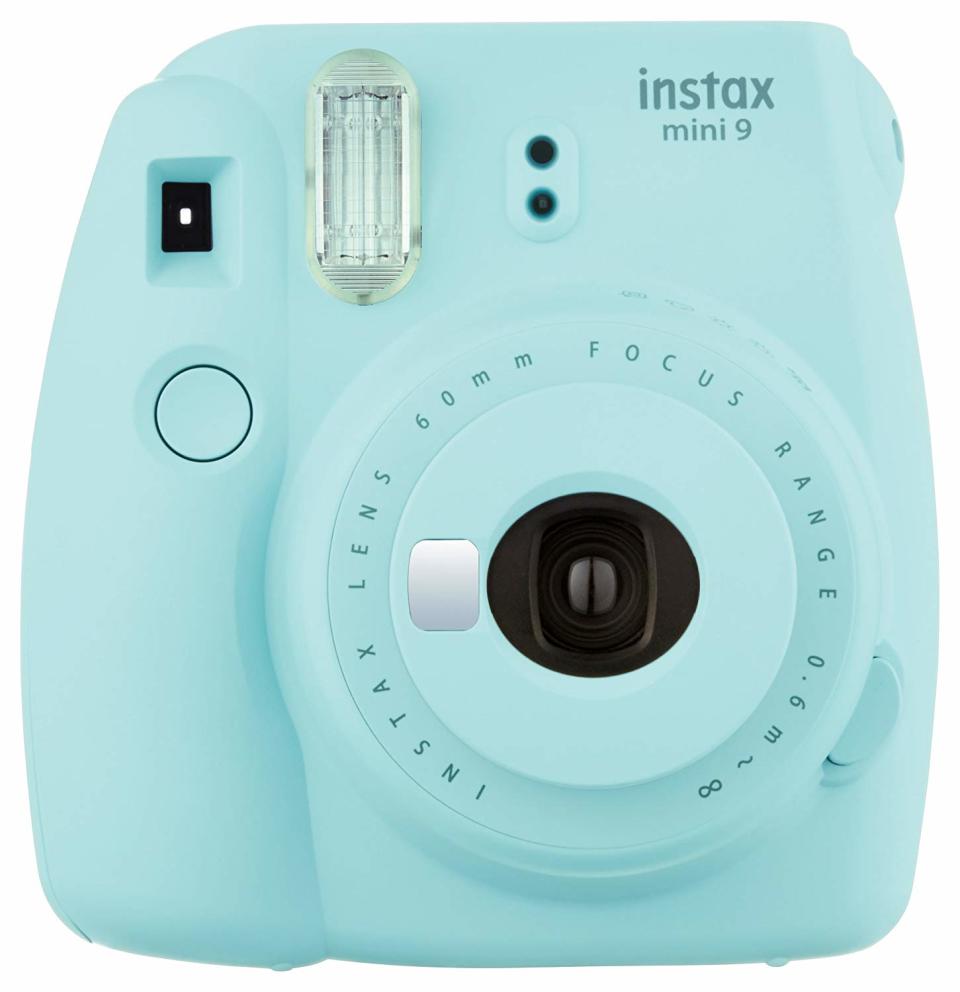 Fujifilm Instax Mini 9 Instant Camera, Ice Blue