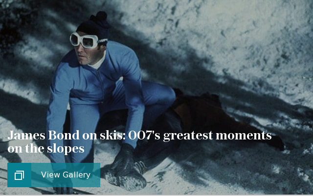 James Bond on skis: 007's greatest moments on the slopes