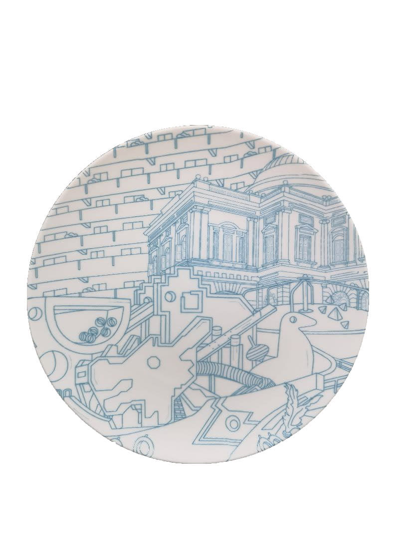 Porcelain plate