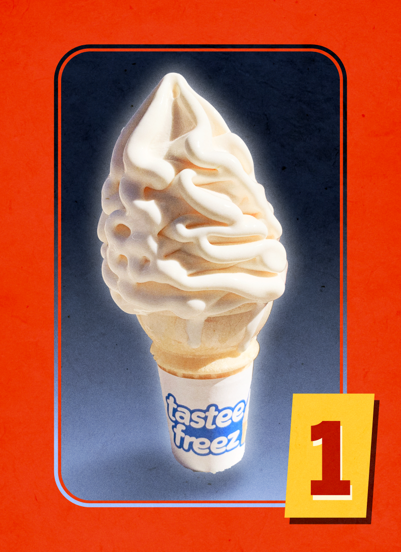 Graphic of Tastee Freez soft serve