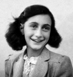 Anne Frank in 1942.