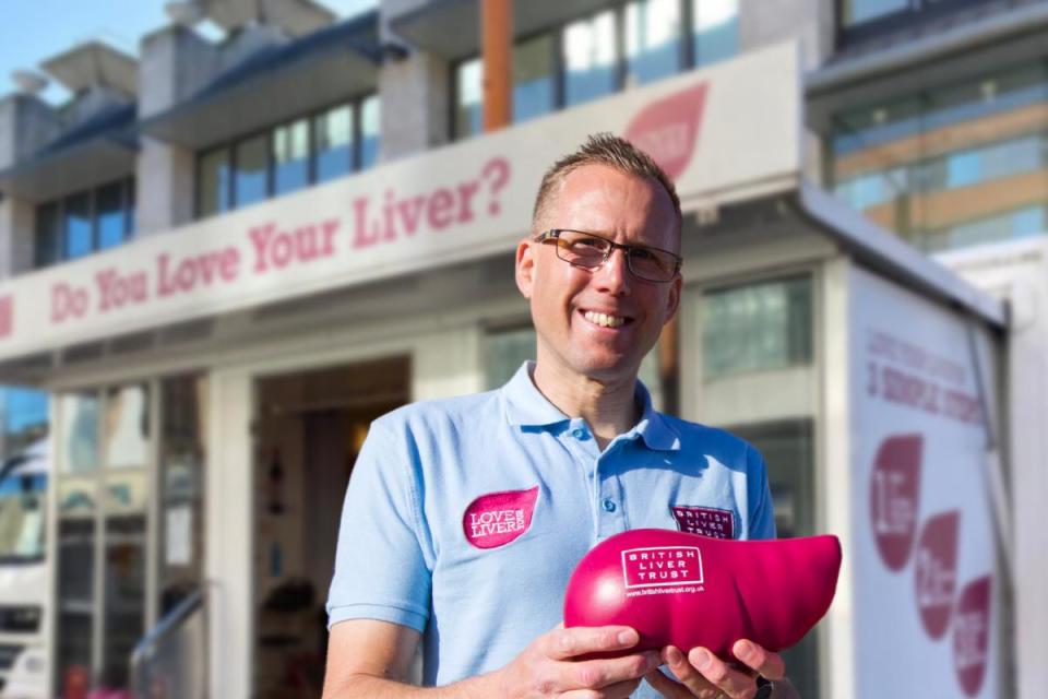 Jonathan Worsfold British Liver Trust Project Delivery manager <i>(Image: The British Liver Trust)</i>