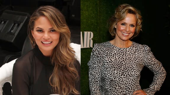 Chrissy Teigen and *the* Jan Levinson bonded over 'The Office' on Twitter