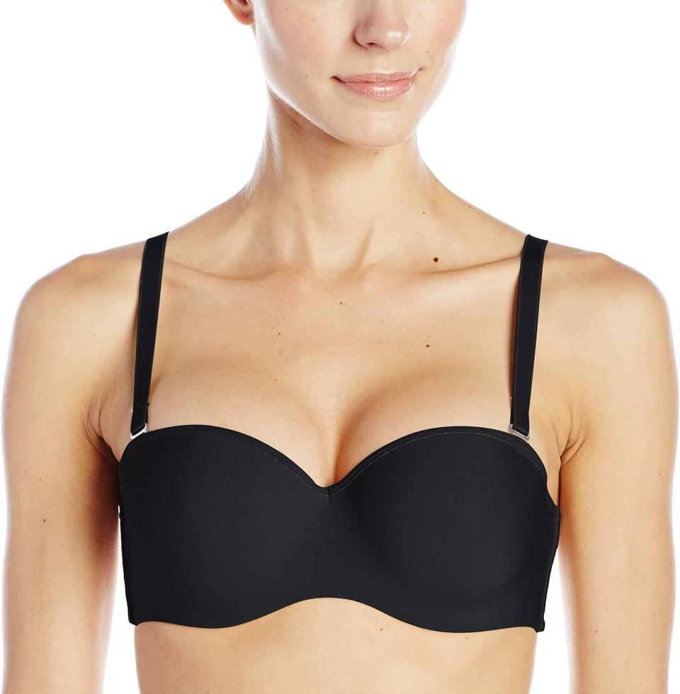 Hanes, Bra Strapless Copas Preformadas con Push Up Ligero/Amazon.com.mx