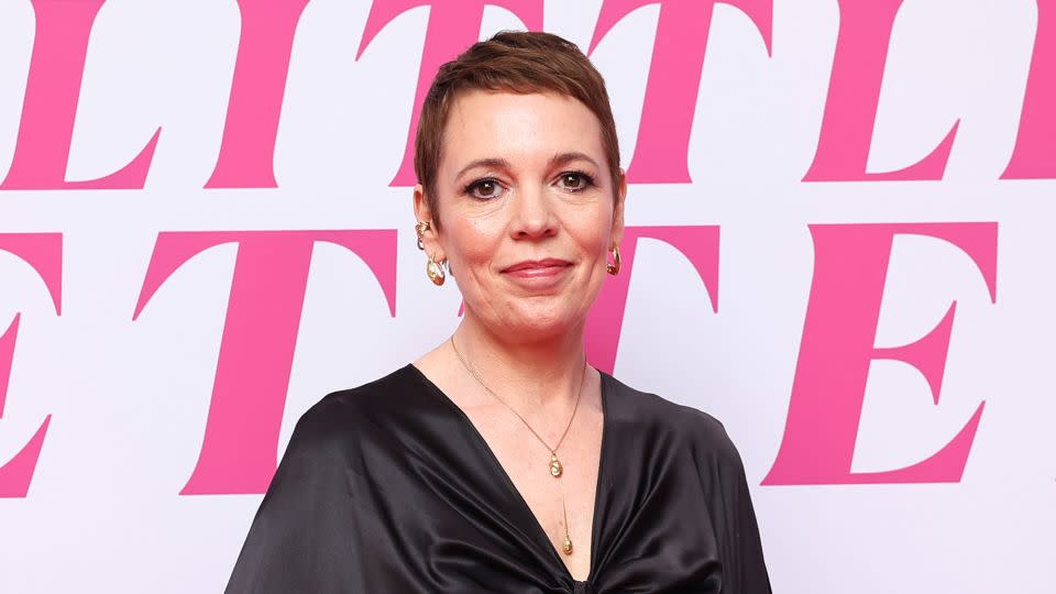 Olivia Colman hit out at the gender pay gap in an interview with CNN's Christiane Amanpour about her new movie, "Wicked Little Letters." - Don Arnold/WireImage/Getty Images