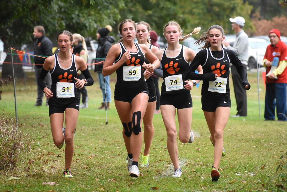 Brighton has five of the top six girls cross country times in Livingston County in 2023.