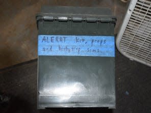 ammunition box found at a capitol rioter's home
