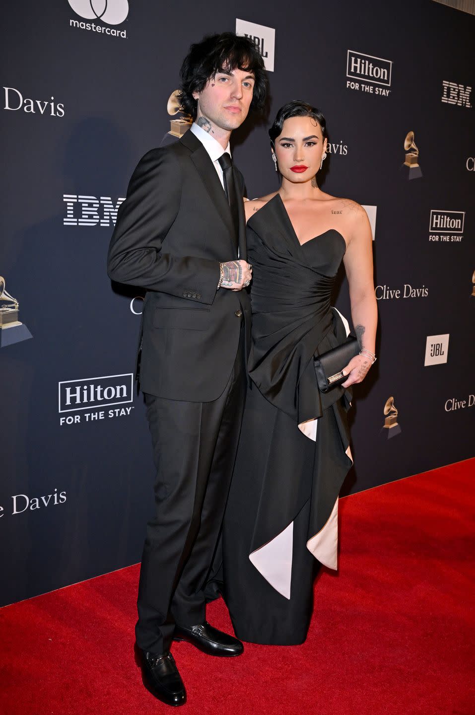 pre grammy gala grammy salute to industry icons honoring julie greenwald craig kallman arrivals