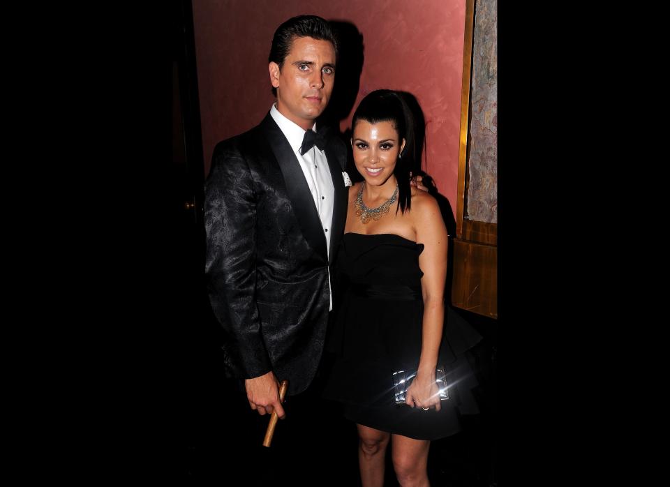 Scott Disick & Kourtney Kardashian