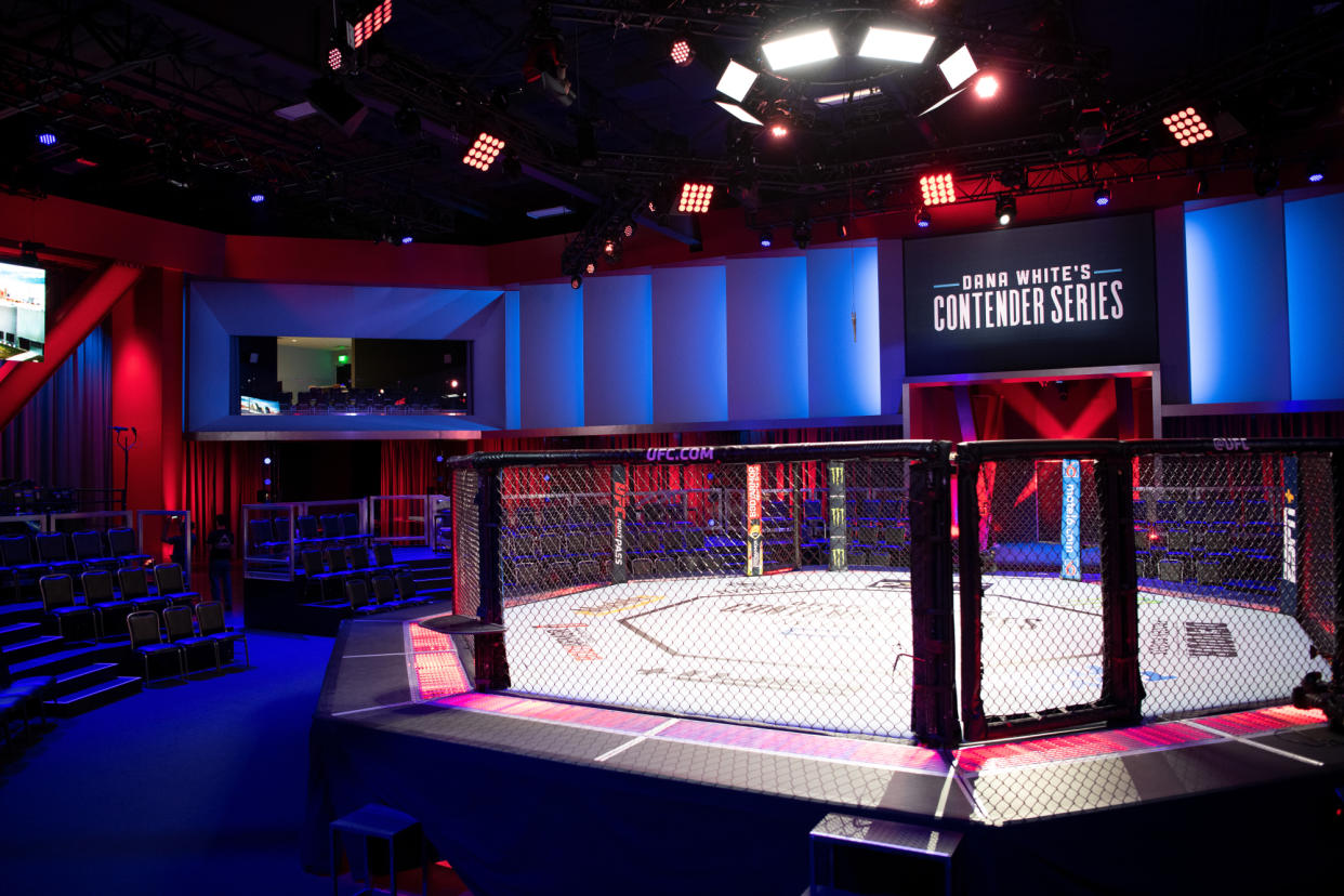 LAS VEGAS, NEVADA - JUNE 17:  A general view of the UFC APEX on June 17, 2019 in Las Vegas, Nevada. (Photo by Jeff Bottari/Zuffa LLC/Zuffa LLC via Getty Images)