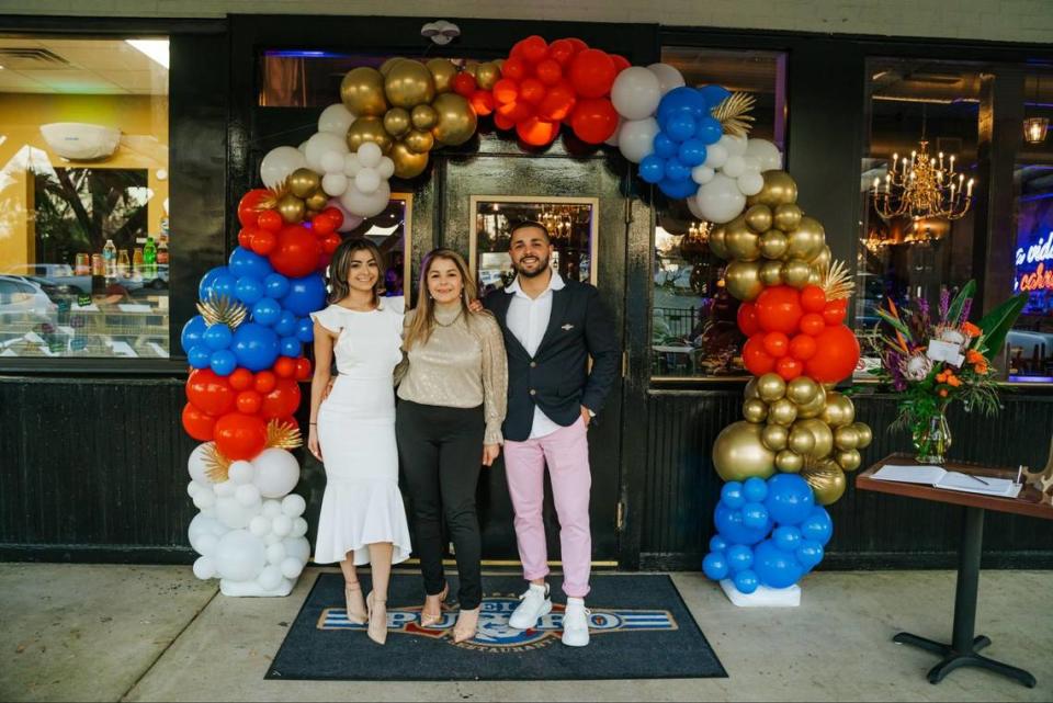 Havana Carolina is family-owned and operated by Ana Acela Perez (left), Dania Hernandez (center) and Manny Perez (right).