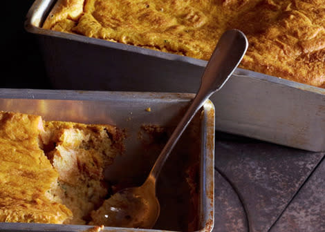 Pumpkin spoon bread