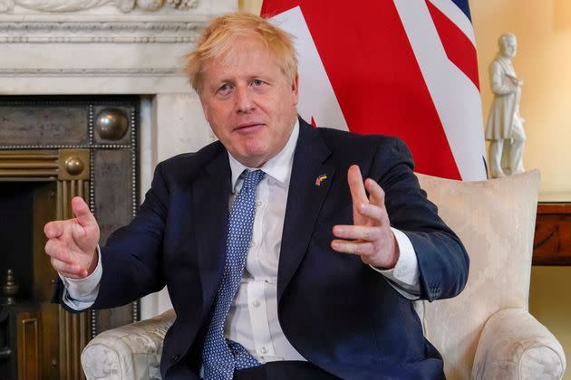 A vote of no confidence in Boris Johnson was triggered on Monday morning (Photo: ALBERTO PEZZALI via Getty Images)