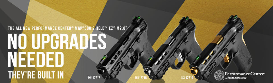 Smith & Wesson M&P 380 Shield EZ firearms