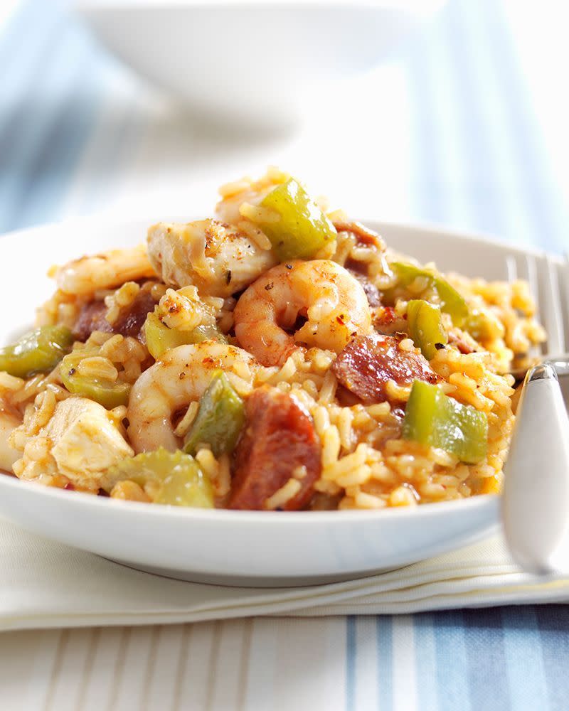 Slow cooker prawn and chorizo jambalaya - Best slow cooker recipes 2022