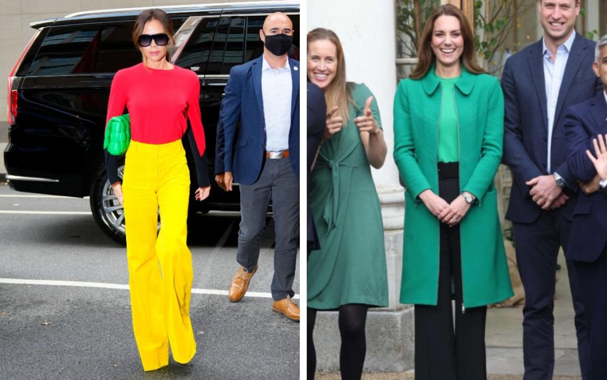 Kate Middleton and Victoria Beckham showing us how it is done - GC Images; Getty