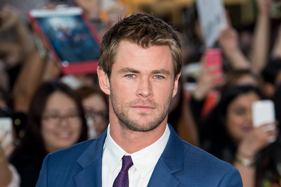 Hopeful: Hemsworth wants his children to know the value of money