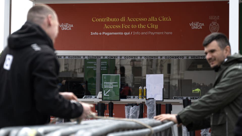 Many visitors have to overcome new barriers.  - Marco Bertorello/AFP/Getty Images