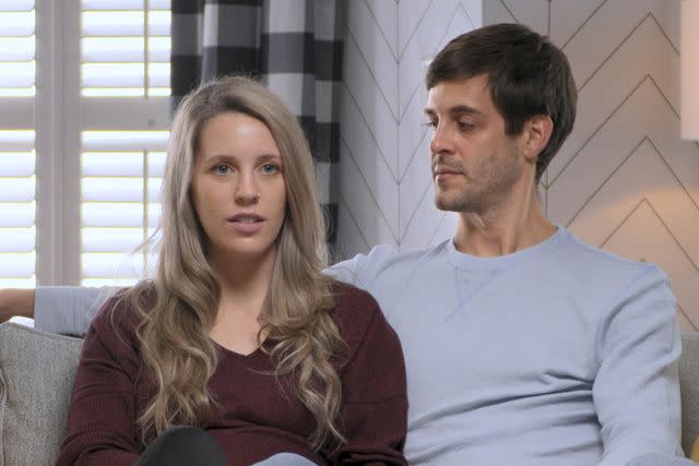 <p>Courtesy of Prime Video</p> Jill Duggar Dillard and her husband Derick Dillard