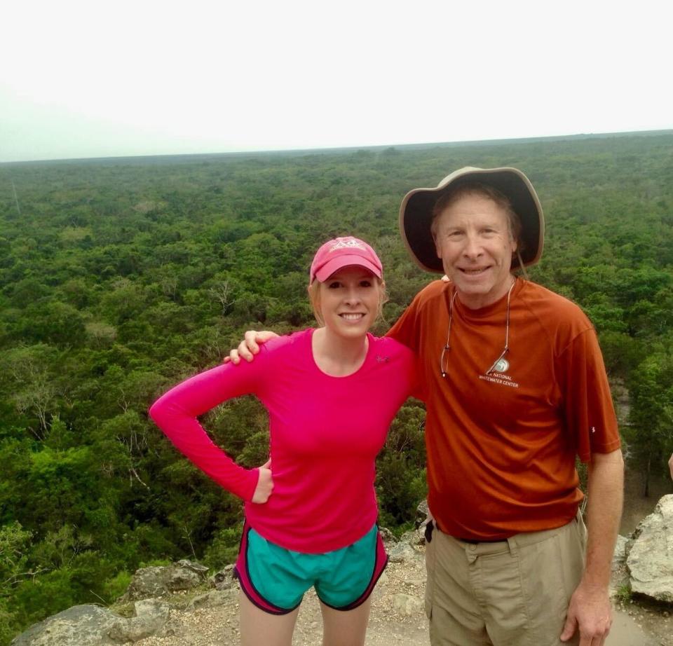 Andy Parker and his daughter, Alison. / Credit: Courtsey of Andy Parker