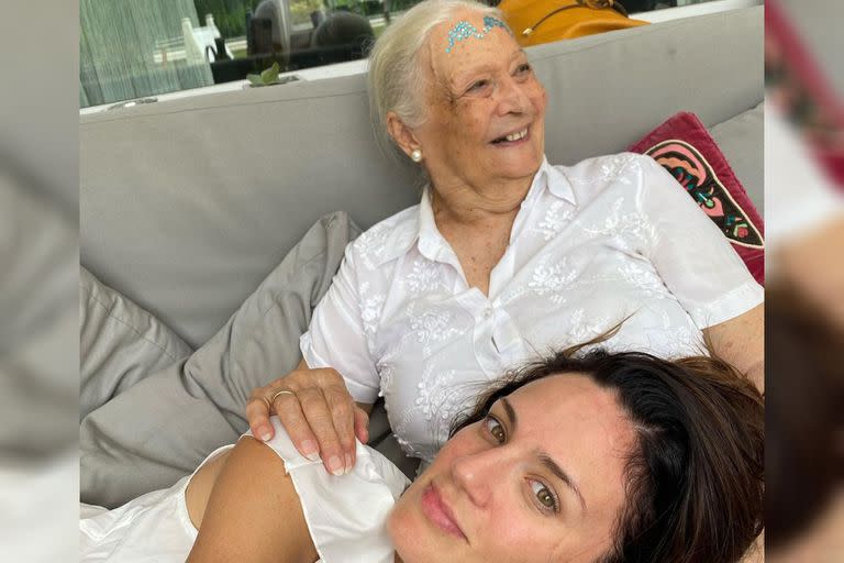 Paula Chaves recordó a su abuela y contó el contacto que tuvo luego de su muerte