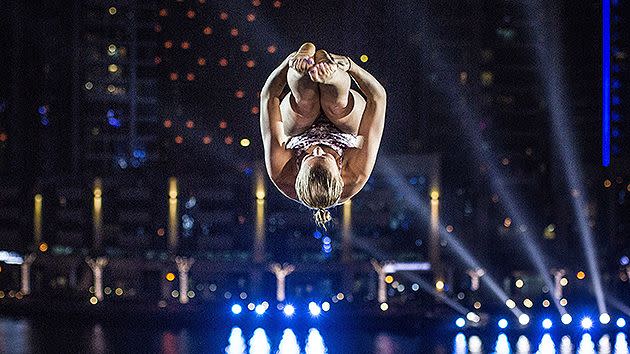 Iffland in action in Dubai. Pic: Getty