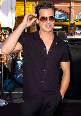 Antonio Sabato Jr. at the Hollywood premiere of Warner Bros. Pictures' Batman Begins