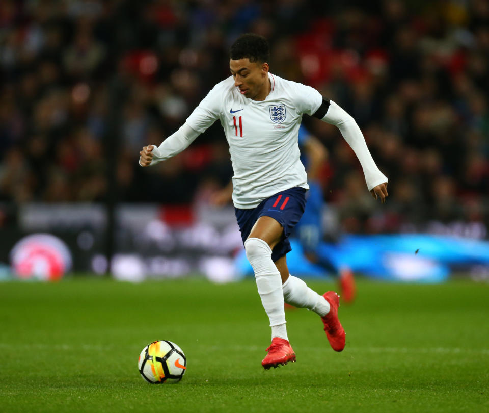 <p>Jesse Lingard<br> Age 25<br> Caps 10<br>Increasingly comfortable on the big stage and capable of the kind of direct running which unnerves international defences. Has done well enough to nudge ahead of Anthony Martial at Old Trafford and was a trusted performer for Southgate at under-21 level.<br>Key stat: Eight of his 13 Premier League goals in his career came this season as he contributed 13 in all competitions. </p>