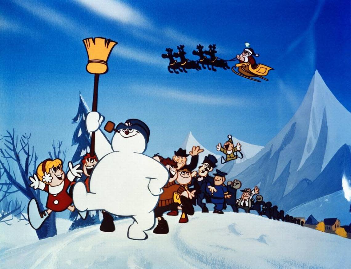 “Frosty The Snowman,” the popular animated musical special narrated by Jimmy Durante.