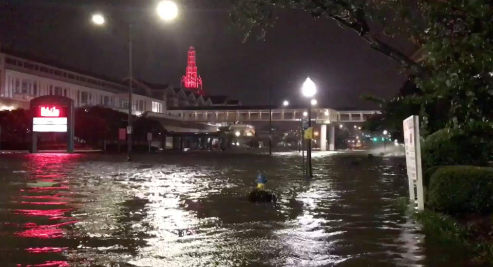 Nate brings flooding and power outages along the U.S. Gulf Coast