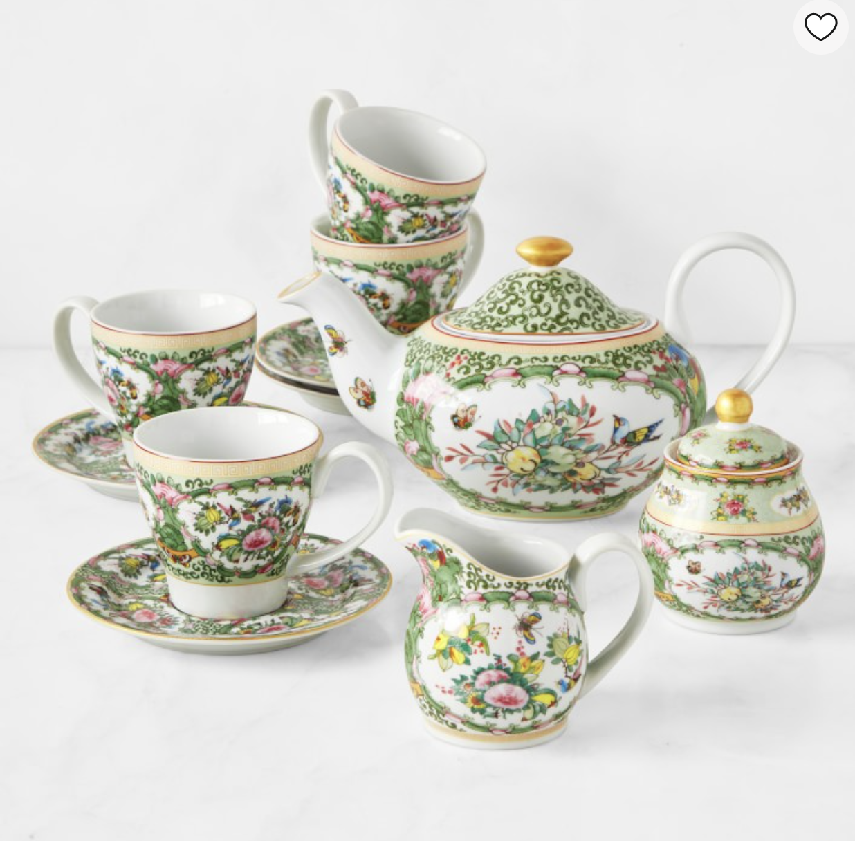 <p><a href="https://go.redirectingat.com?id=74968X1596630&url=https%3A%2F%2Fwww.williams-sonoma.com%2Fproducts%2Ffamille-rose-tea-set&sref=https%3A%2F%2Fwww.womenshealthmag.com%2Flife%2Fg40961045%2Fbest-sentimental-gifts%2F" rel="nofollow noopener" target="_blank" data-ylk="slk:Shop Now;elm:context_link;itc:0;sec:content-canvas" class="link rapid-noclick-resp">Shop Now</a></p><p>Famille Rose Tea Set</p><p>williams-sonoma.com</p><p>$189.95</p>