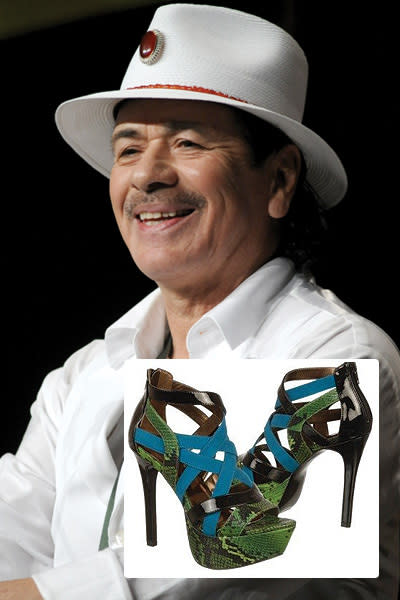 Carlos Santana's women's shoes