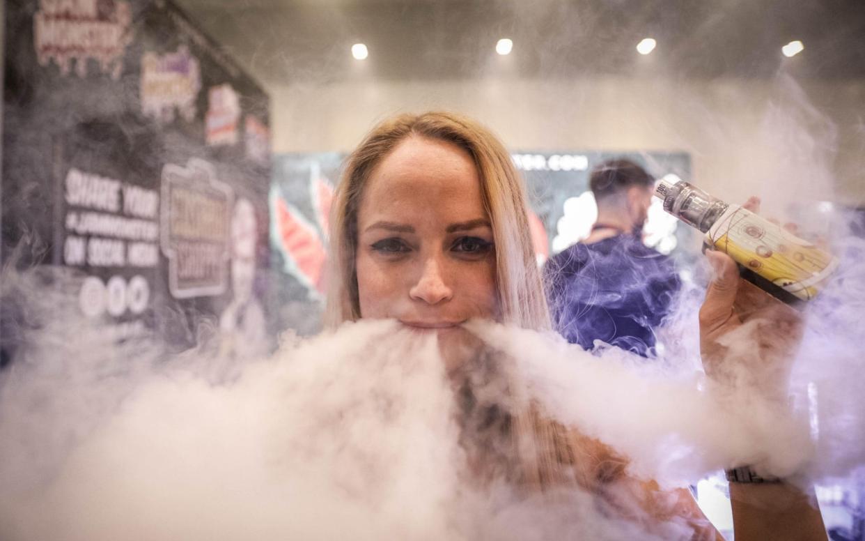 The number of UK children and teenagers trying vaping has doubled in recent years - www.alamy.com