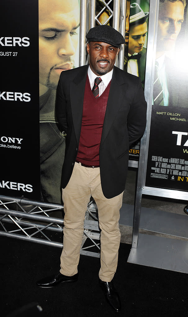 Takers LA Premiere 2010 Idris Elba