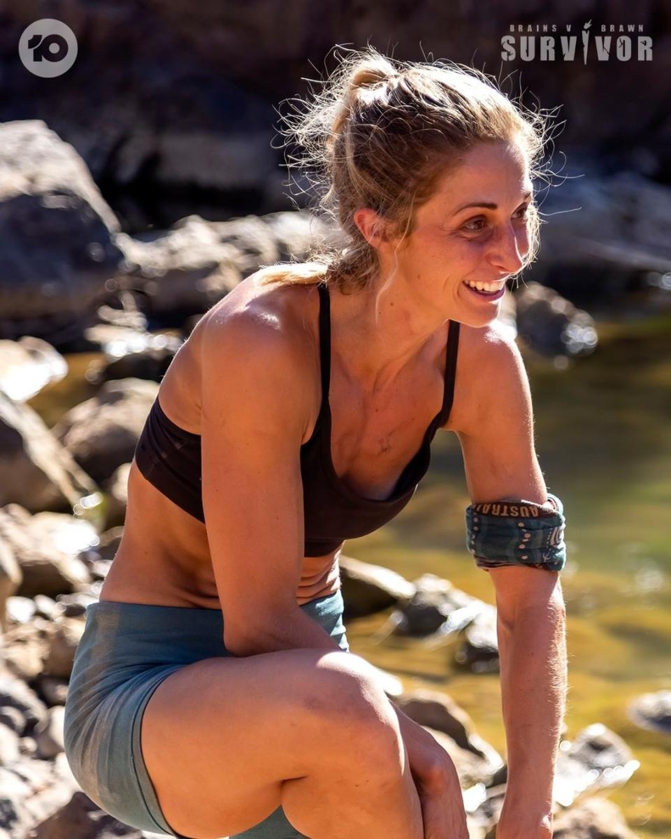 Hayley Leake on Survivor