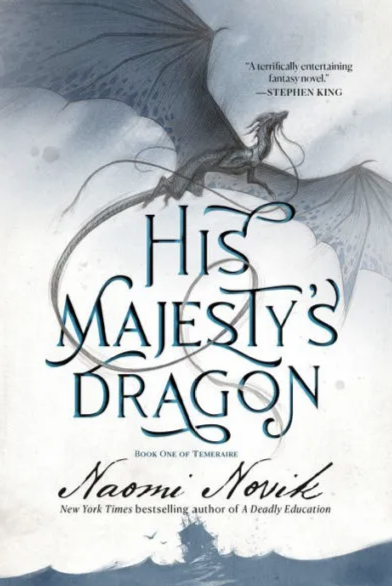 a dragon on the book cover