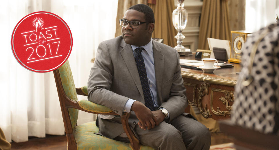 Sam Richardson as Richard Splett in <em>Veep</em> (Photo: Colleen Hayes/HBO)