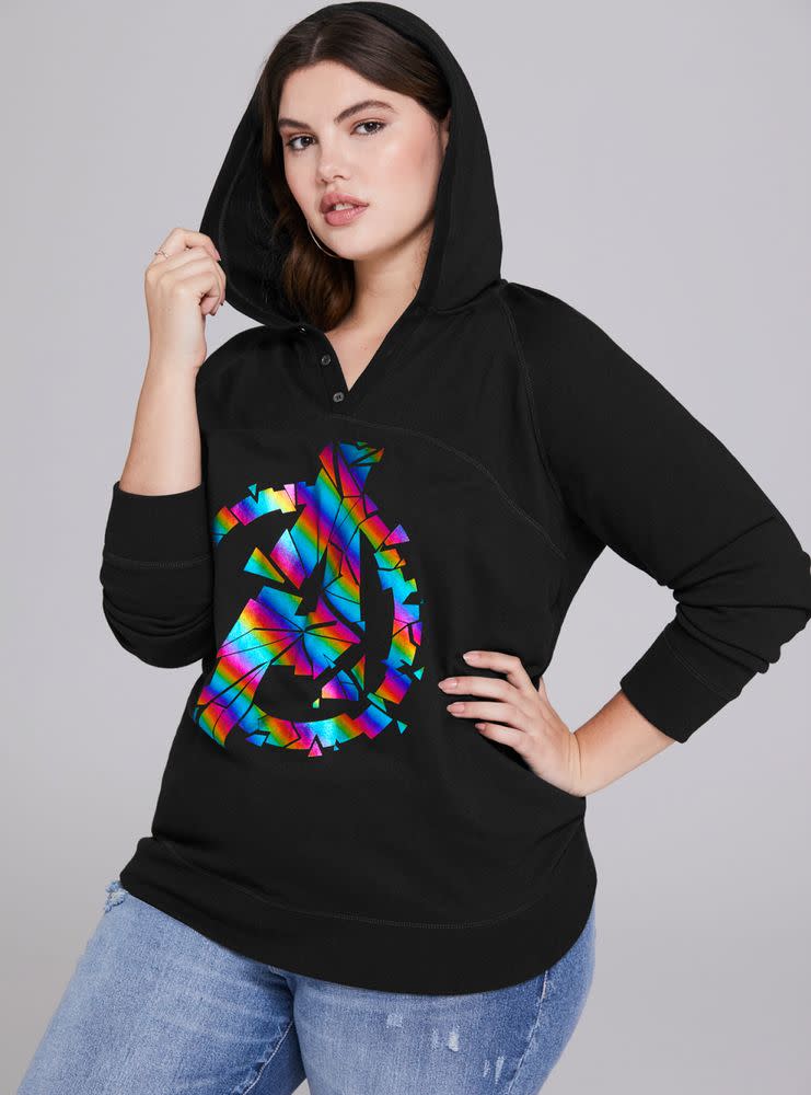 Torrid just launched a limited edition,12-piece Marvel collaboration, just in time for the release of Avengers: Endgame.